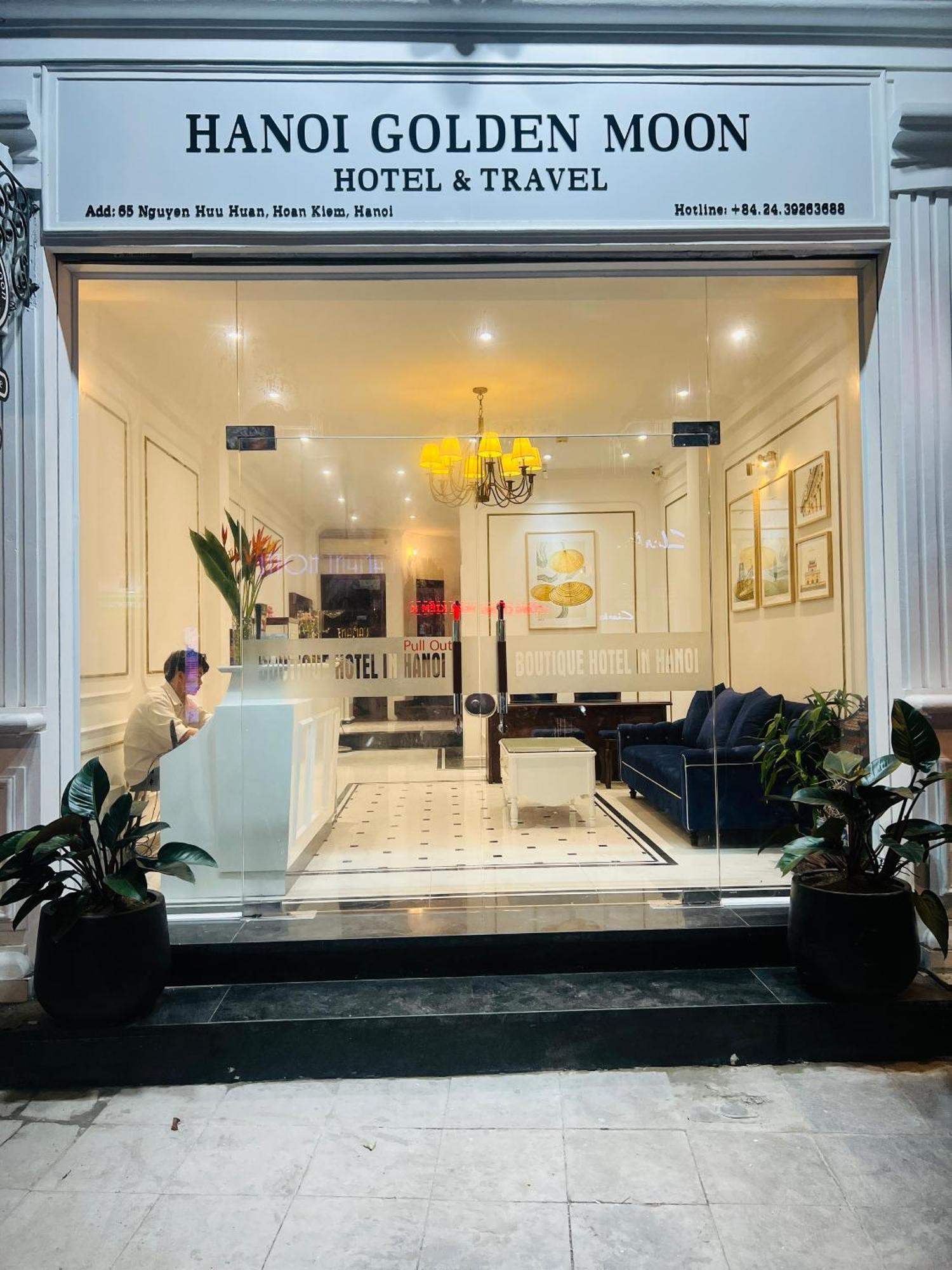 Hanoi Golden Moon Hotel & Travel Exteriér fotografie
